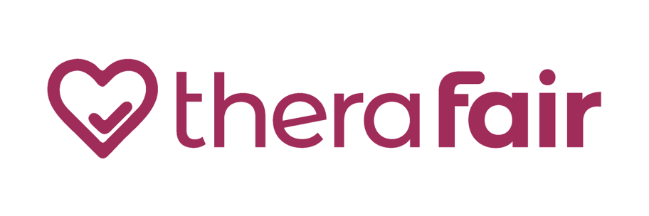 TheraFair Logo lang – Die moderne Jobplattform