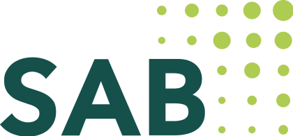 SAB Logo – Sächsische Aufbaubank als Förderinstitut des Freistaates Sachsen
