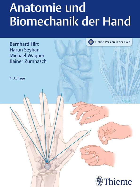 Fachbuch "Anatomie und Biomechanik der Hand"