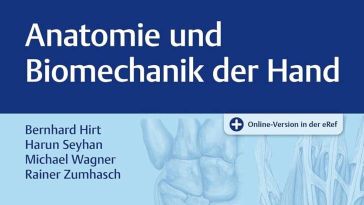 Fachbuch "Anatomie und Biomechanik der Hand"