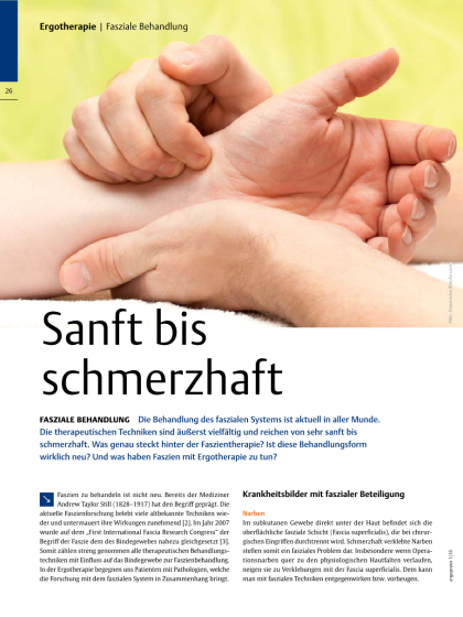 Fasziale Behandlung – Sanft bis schmerzhaft