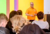 Impressionen der Handtherapie-Fortbildung in Leipzig.