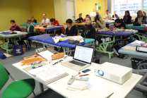 Impressionen der Handtherapie-Fortbildung in Nürnberg.