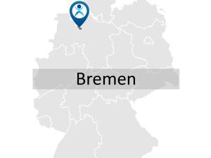 Karte zur Anreise und Lage des Fortbildungsstandorts in Bremen.