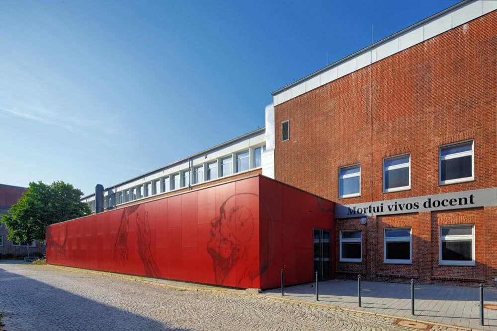 Standortfoto-Anatomie-Fortbildung in Kiel.