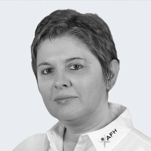 Gordana Gostic – Verwaltung und Organisation der AFH