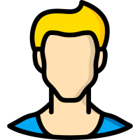 Männlicher Avatar eines Teilnehmers – Platzhalterbild