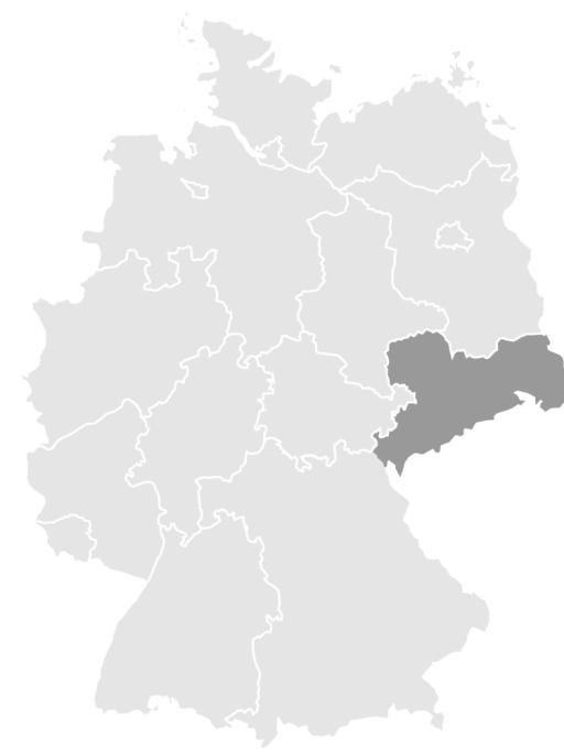 Bundesland Sachsen