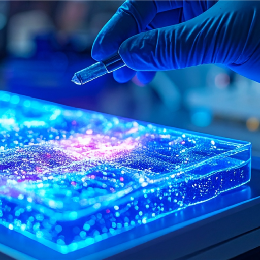 Darstellung von bioengineerter menschlicher Haut, die im Labor aus patienteneigenen Zellen gezüchtet wurde. 