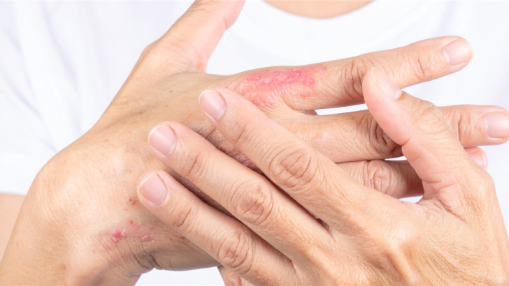 Patient mit Psoriasis-Arthritis beim Arztgespräch – Studie zeigt überwiegend leitliniengerechte Versorgung in Deutschland